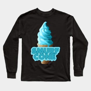 The Smurfiest Cone Long Sleeve T-Shirt